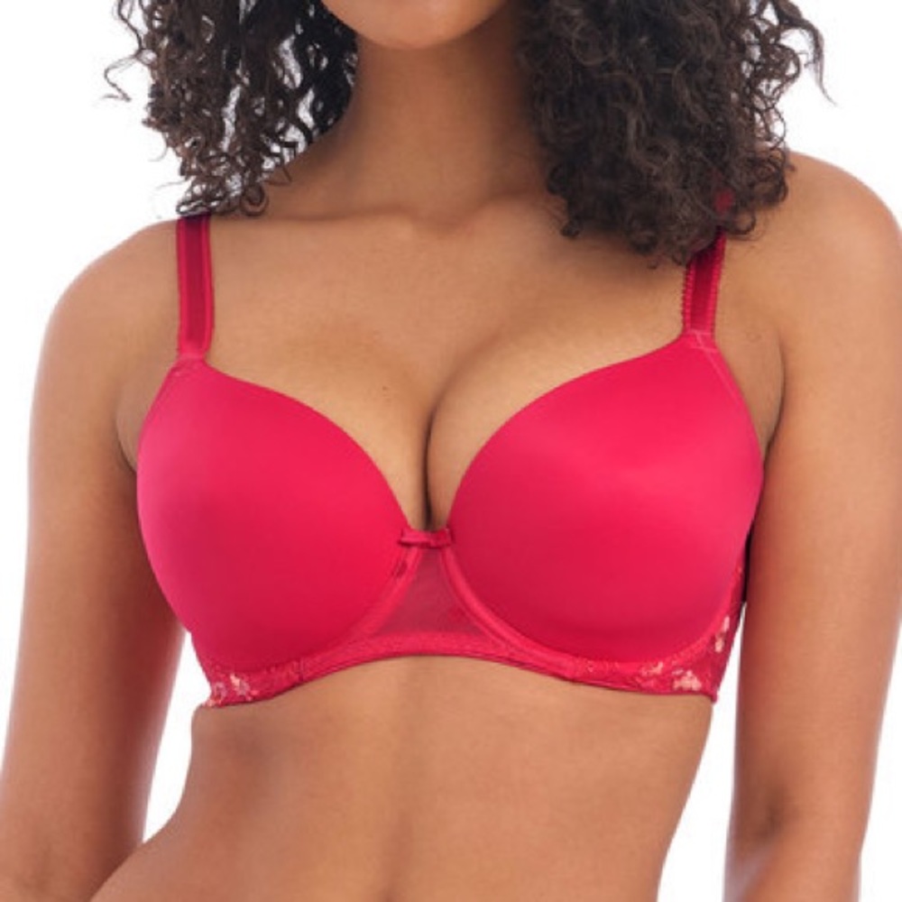 NEW FREYA Awakening Demi Plunge Moulded Bra Size 38G